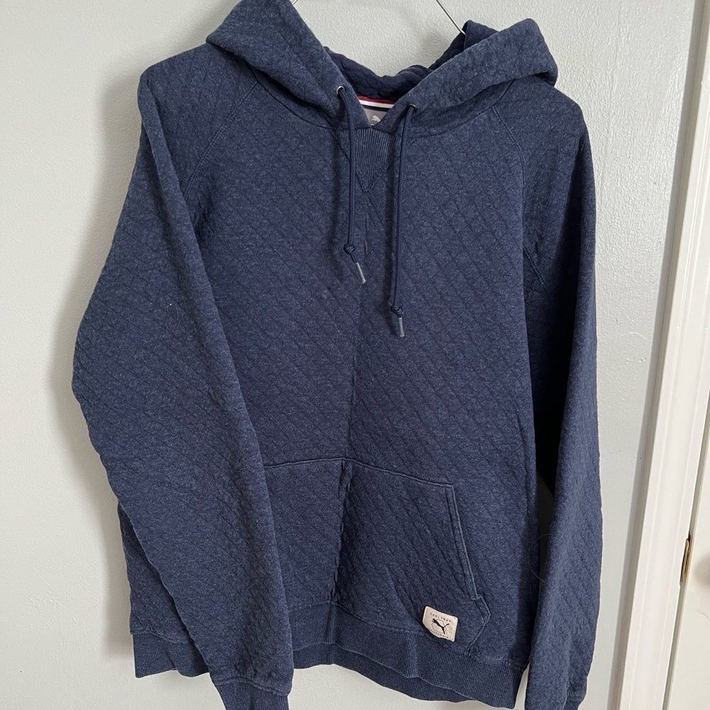 PUMA quilted hooded sweatshirt